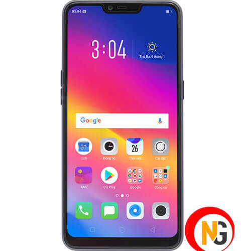 Màn hình Oppo A3s mới thay xong