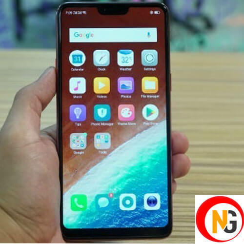 Màn hình Oppo F7 bị mờ