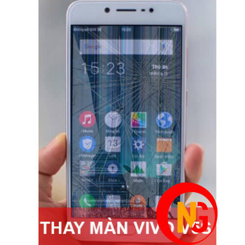 Màn hình Vivo V5 bị bể sọc