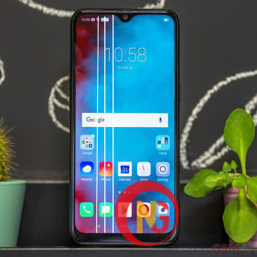 Màn hình Realme 3, 3 Pro bị sọc, nhiễu màn hình