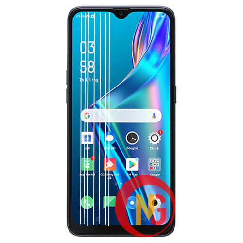 Màn hình Oppo A12 bị sọc