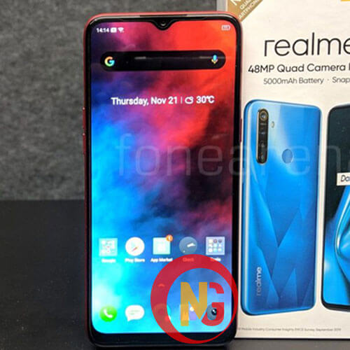 Màn hình Realme 5s, 5i bị tối đen