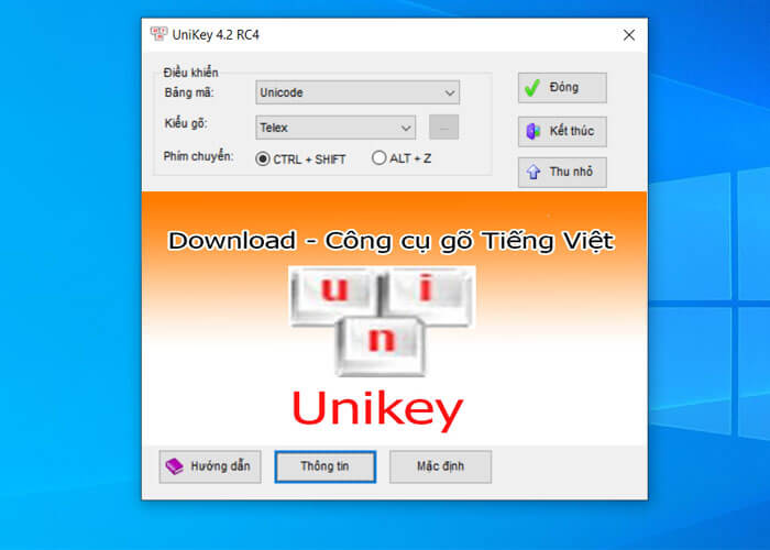 Bộ gõ tiếng việt Unikey