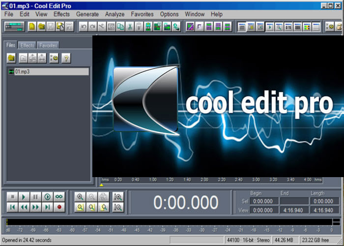 Phần mềm Cool Edit Pro 2.1