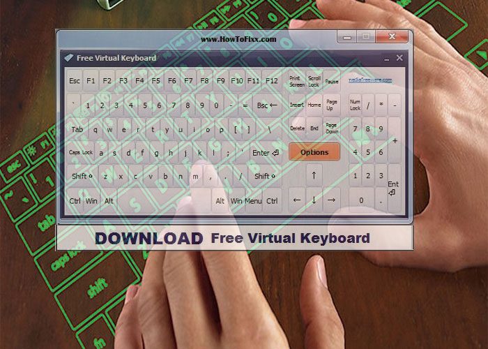 Bàn phím ảo Free Virtual Keyboard