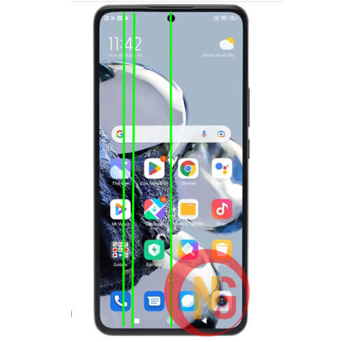 Xiaomi 12T bị sọc màn hình