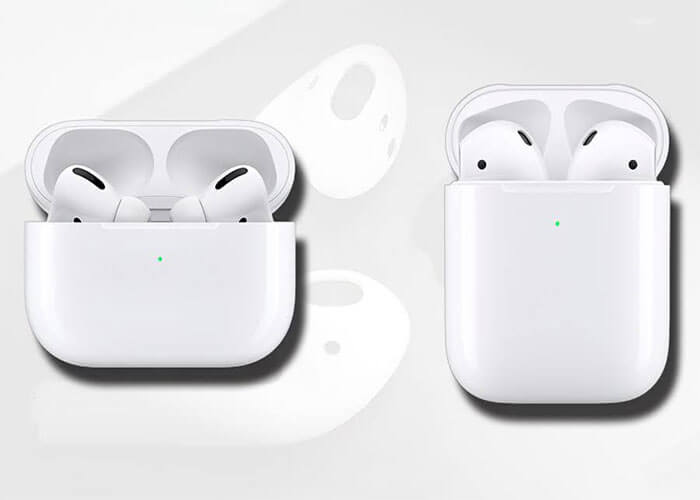 Mở nắp đựng của chiếc Airpods để kiểm tra