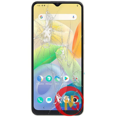 Màn hình vivo Y16 bị bể nát