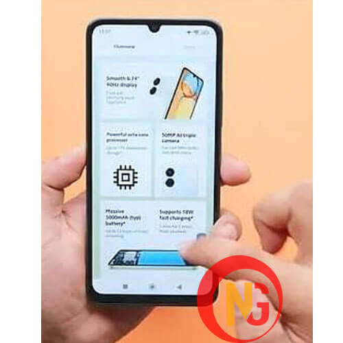 Màn hình Redmi 13C bị loạn, liệt cảm ứng