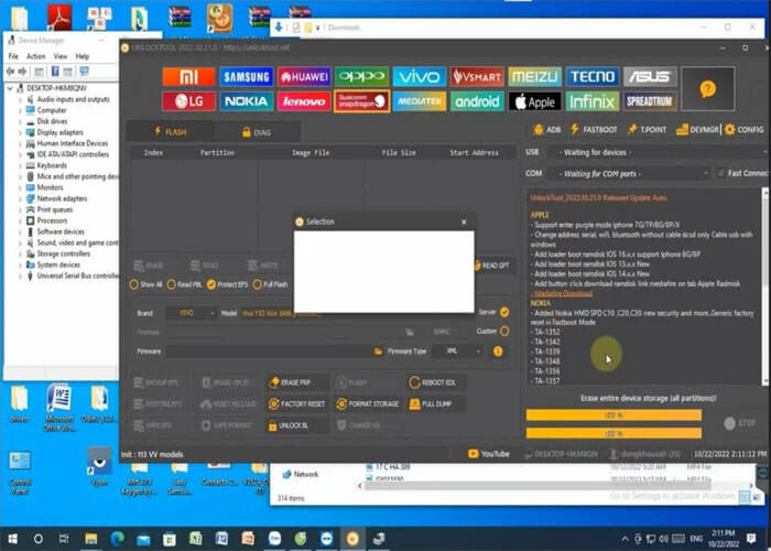 Up Rom Vivo bằng máy tính